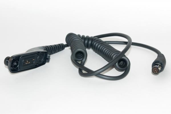 Headset Motorsport Race zweiseitig geschlossen für Motorola DP3400 / DP3401 / DP3600 / DP3601 MotoTRBO